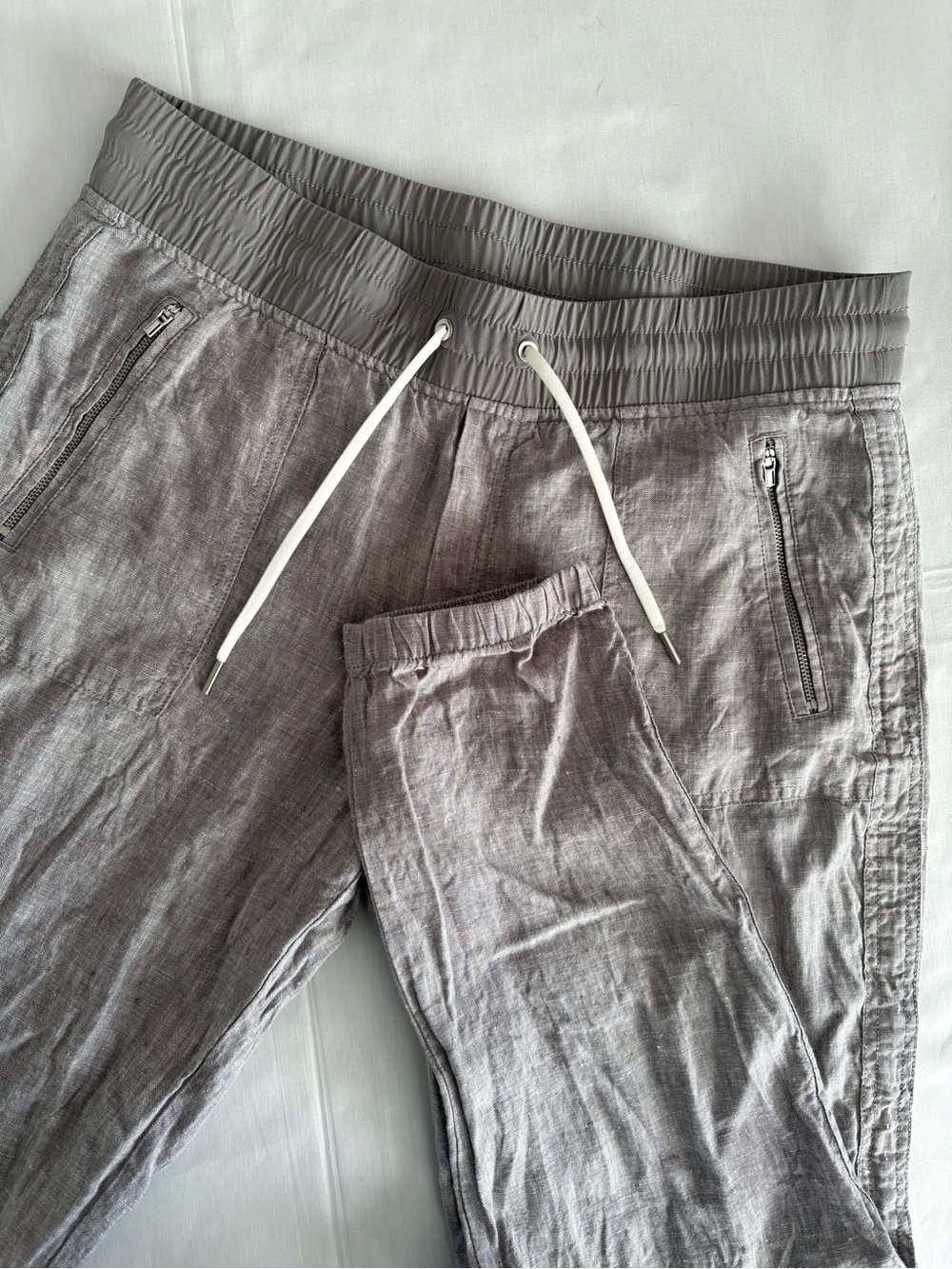 Athleta Cabo Linen Joggers Size 14